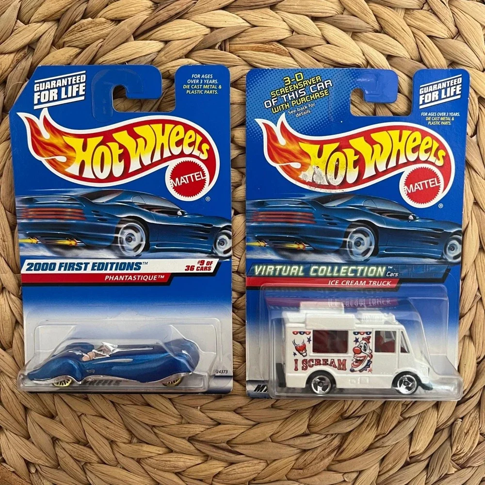 Hot Wheels Vintage Lot 6 Cars 1995-2000 First Editions Chevy 1500 Dodge Ram 1500